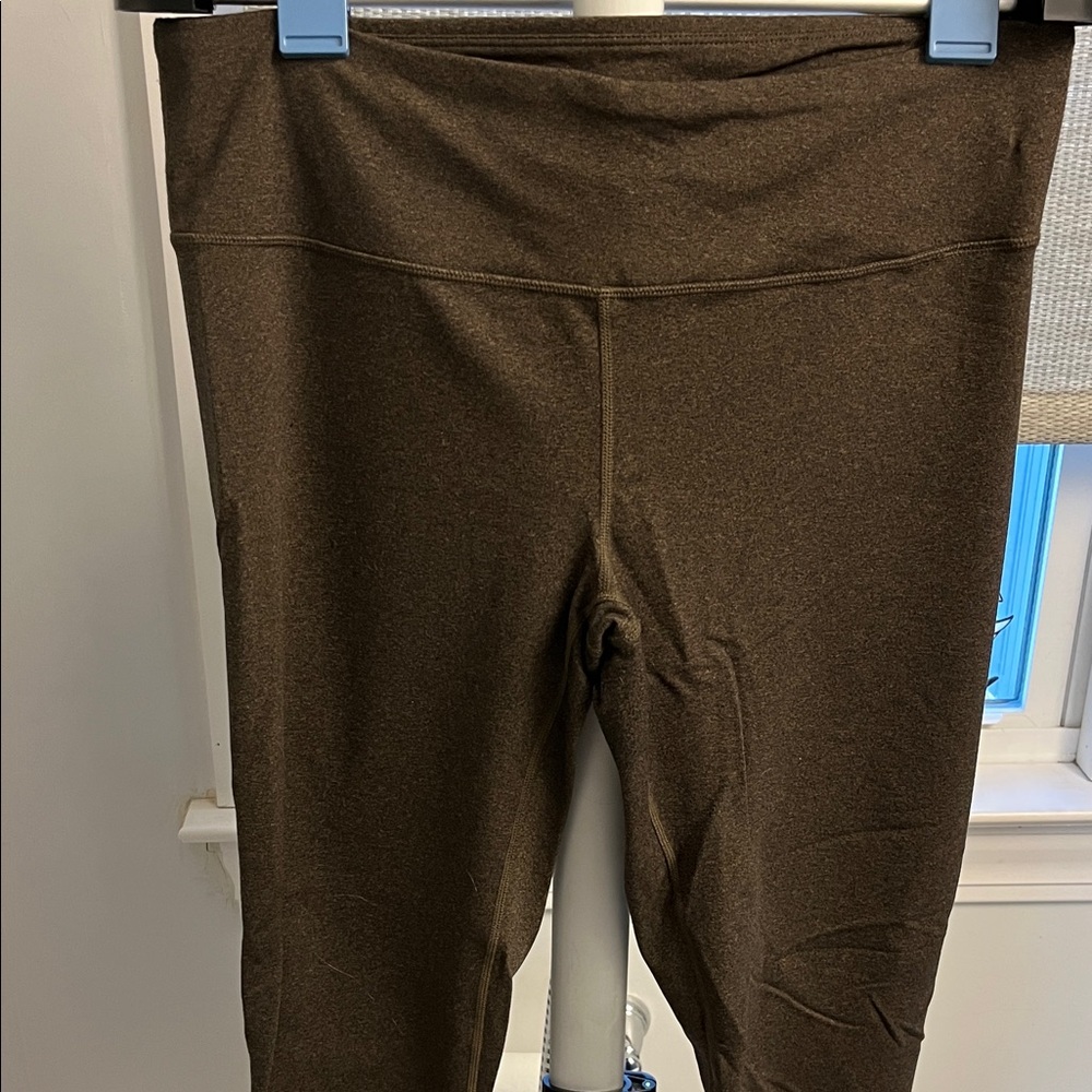 Prana Heathered Brown Leggings